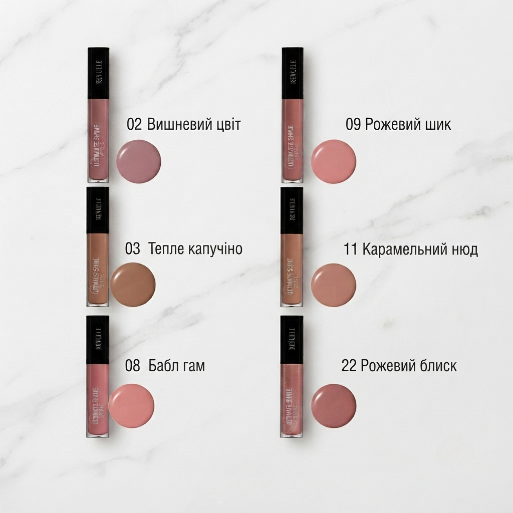 Revuele Ultimate Shine Liquid Lipstick